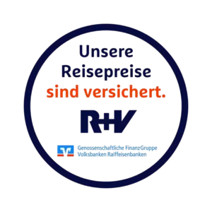 Unsere Reisepreise sind versichert